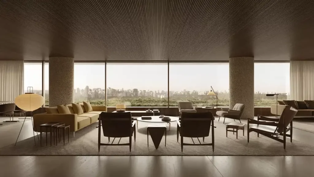 Lançamento Cerqueira César: Living Plenitude Melo Alves, 4 quartos 528-1035m²