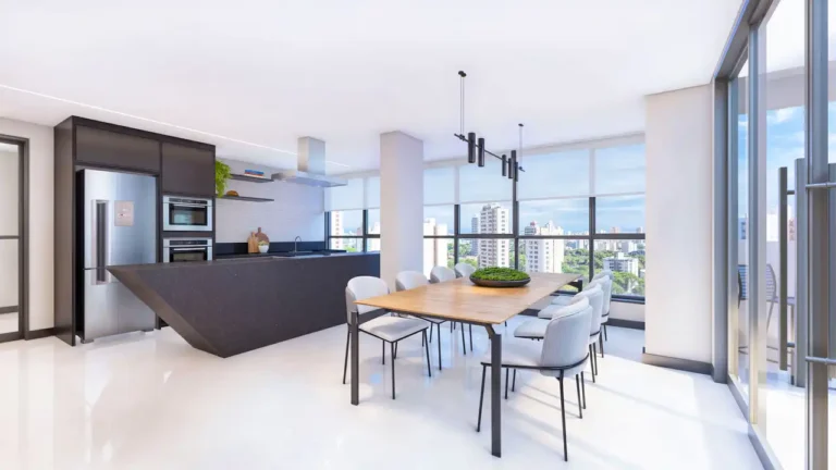 Espaço gourmet Wave - Breve Lançamento — apartamento 1-2 quartos, Lançamento em República