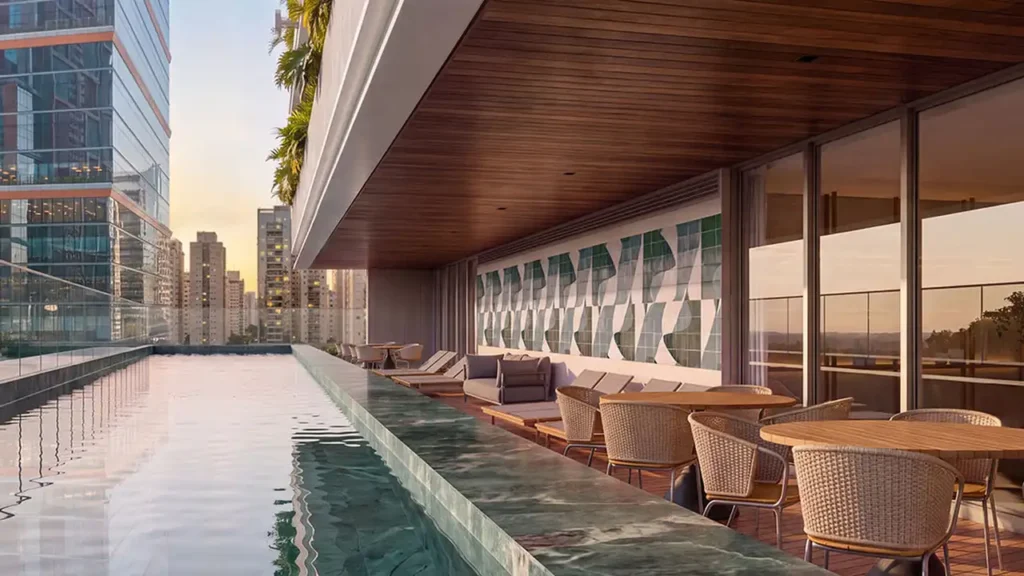 Piscina — Joah 233 - Breve Lançamento (SDI), 1-2 quartos em Itaim Bibi