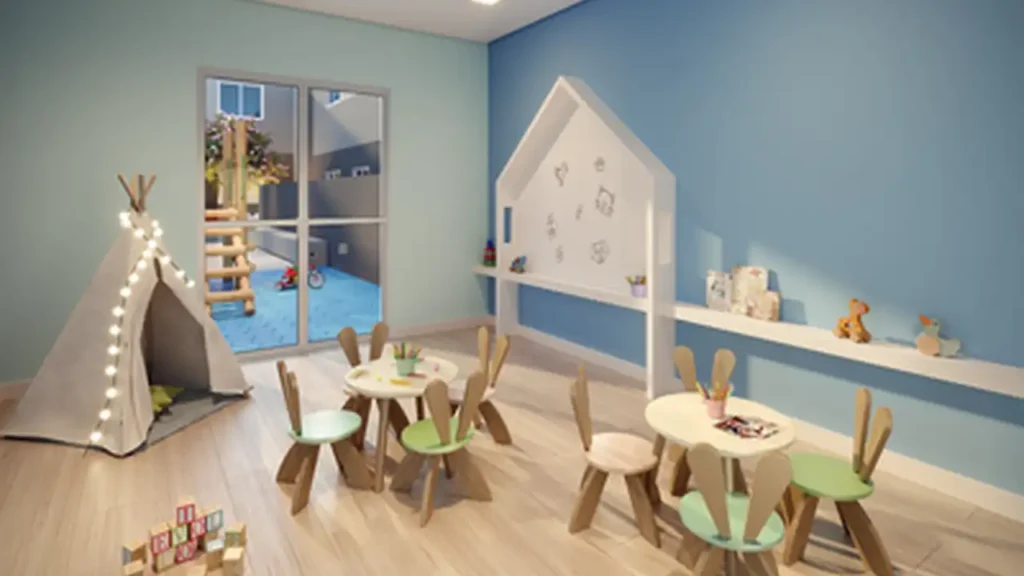 Lançamento Vila Palmeiras: Espaço kids Novolar Freguesia, 1-2 quartos 17-35m²