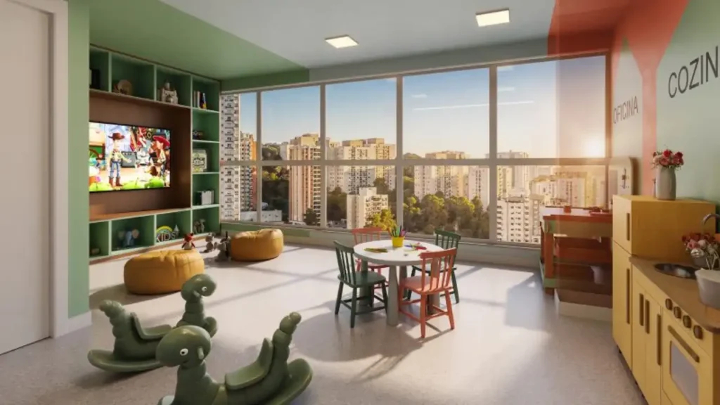 Lançamento Vila Andrade: 170 brinquedoteca Eleve Vila Andrade - Residencial, 1-2 quartos 16-33m²