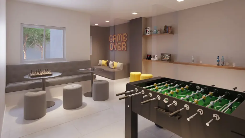 165 sala de jogos — Plano&Essência Life (Plano&Plano SP), 2 quartos em Rio Pequeno