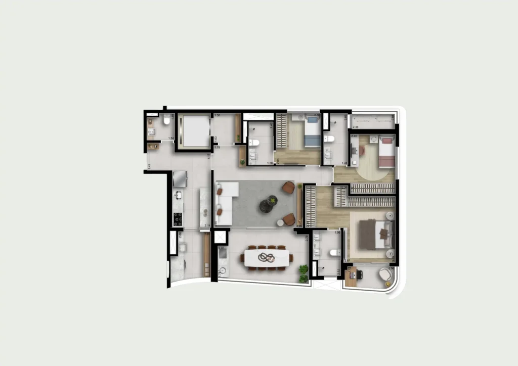 Infinity Perdizes — Planta