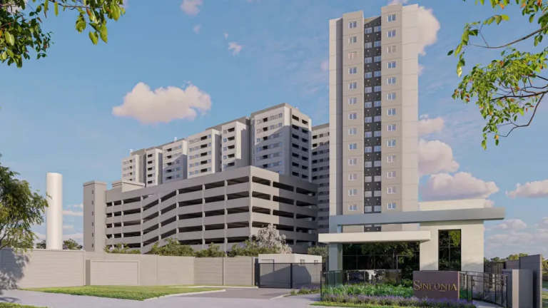 012 fachada Sinfonia Santo Amaro - Fase 2 — apartamento 1-3 quartos, Lançamento em Santo Amaro