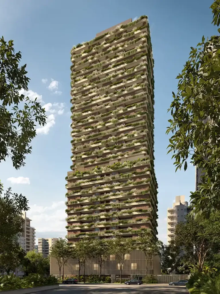 011 fachada Janô — apartamento 2 quartos, Lançamento em Itaim Bibi