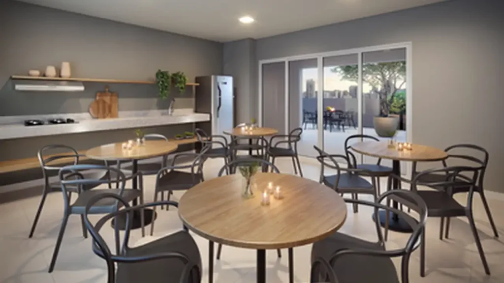 Novolar Freguesia Vila Palmeiras, São Paulo — Salão de festas, apartamento 1-2 quartos 17-35m²