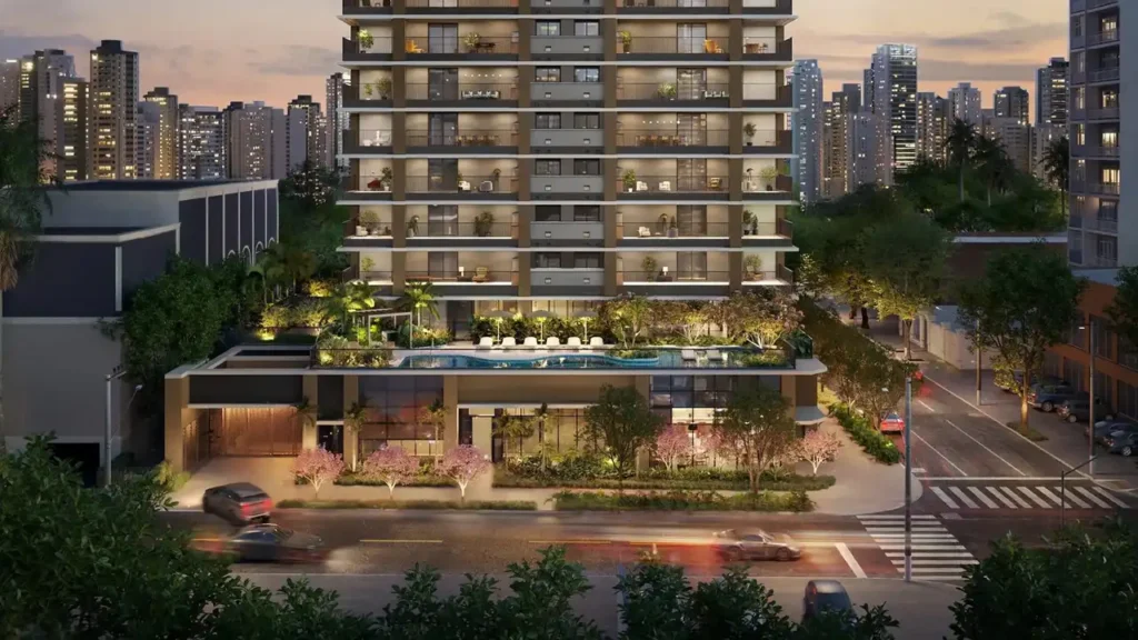 020 fachada Fraiha Ybirá Chibarás - Breve Lançamento — apartamento 3 quartos, Lançamento em Moema