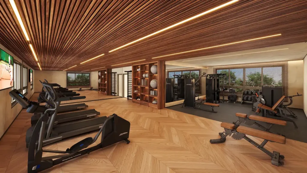 Lançamento Pacaembu: 150 fitness Palm Collection Pacaembu Residences, 1 quartos 25-43m²