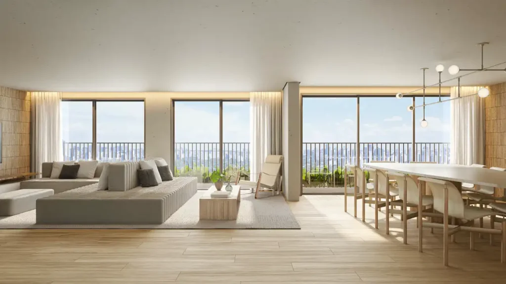 Living — Edifício Paulistano (Munir Abbud SP), 1-2 quartos em Jardins