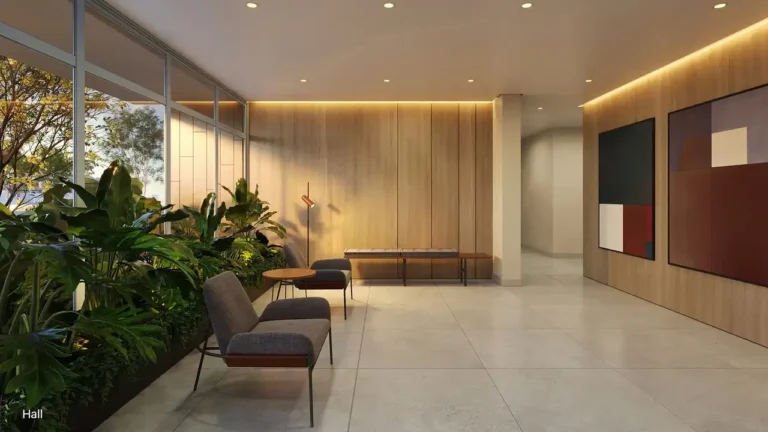 Boulevard Praça da Árvore (Constrac): 030 hall — 1-2 quartos em Praça da Árvore, São Paulo