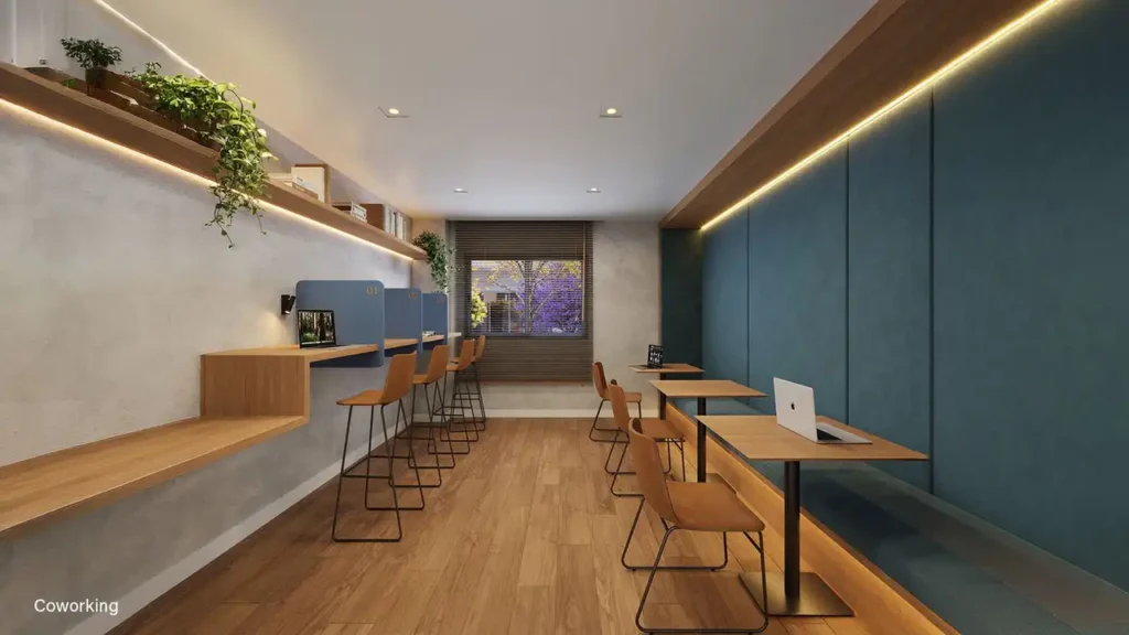 180 coworking — Boulevard Praça da Árvore (Constrac), 1-2 quartos em Praça da Árvore