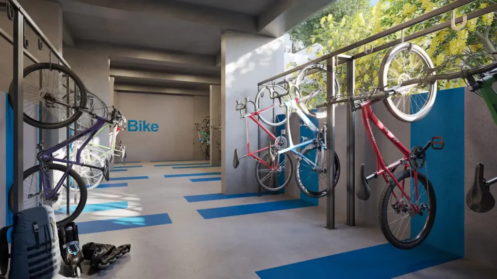 185 bicicletário — WL Boa Vista (Cury SP), 2 quartos em Santo Amaro